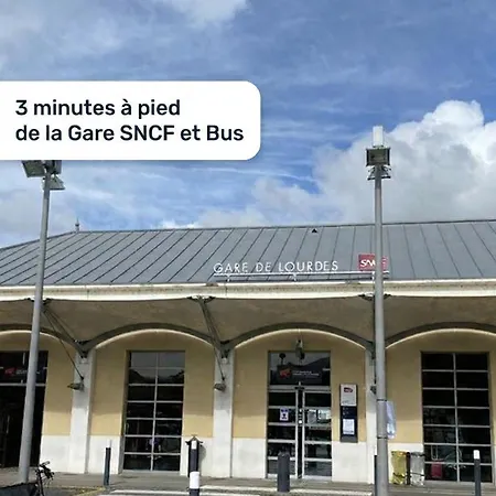 T2 Bis Proche Gare Et Centre - Parking Proche Lourdes