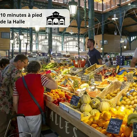 T2 Bis Proche Gare Et Centre - Parking Proche Appartement Lourdes